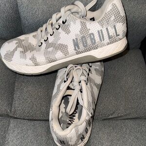 NOBULL Gray Camo Sneakers